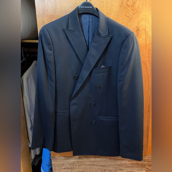 MICHAEL Michael Kors Charcoal Pinstripe Blazer